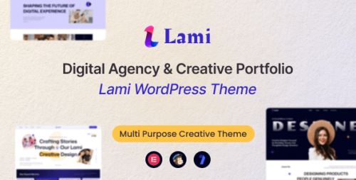 Lami - Digital Agency & Creative Portfolio WordPress Theme